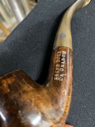 Vintage Dr Grabow Grand Duke Tobacco Estate Smoking Pipe Imported Briar