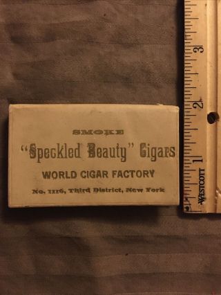 Smoke Speckled Beauty Cigara World Cigar Factory Pocket Mirror And Grooming Kit