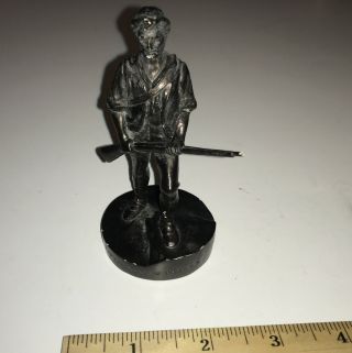 Vintage Revolutionary War Captain John Parker Statue Figurine By Hh Kitson G1129