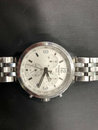 Tissot Swiss watch men’s quartz stainless steel T055417A 2