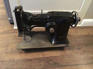 Vintage Singer 107w1 107 W1 Zig Zag Industrial Sewing Machine