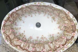 Kohler Exclusive Design Tale Of Briar Rose Bathroom Sink K - 14274 - Br - 96