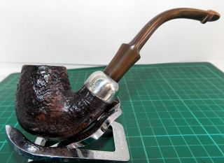 Good Looks/condition Medium Size " K&p Petersons " 3/4 Bent 314 Shape Rustic Pipe.