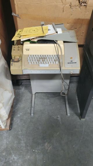 Antique Teletype Machine Model 33