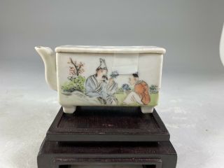 19th Century Chinese Famille Rose Porcelain Incense Burner