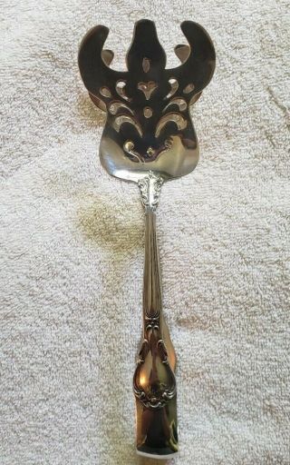 Chantilly By Gorham Sterling Silver Large Asparagus Tongs 9 " Not Antique
