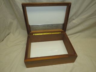 Vintage Fairfax Wood Cigar Tobacco Humidor Box
