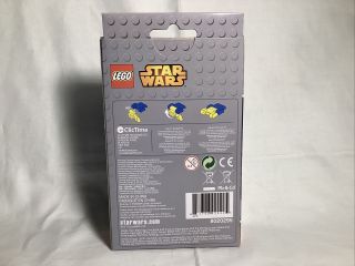 LEGO Kids ' STAR WARS With YODA Mini - Figure Link Bracelet Kids Watch 8020295 3