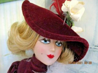 Vintage Vogue Zambelli Doll Odette French Flapper Boudoir Bed Doll