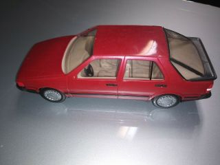 Rare Vintage Saab Red 9000 Plastic Promotional Model By Stahlberg Finland 1/20