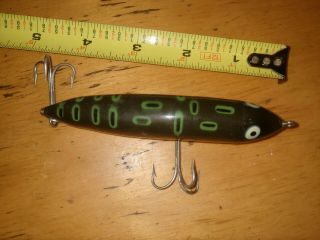 Rare Vintage Heddon " Zara Spook " Surface Lure With Box