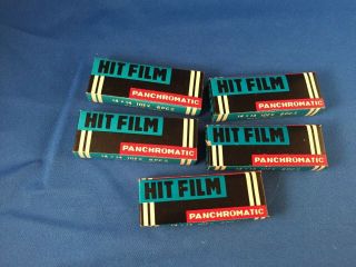 Vintage Mini Spy Camera Film,  5 Boxes With Total Of 30 Rolls Of Mini Film