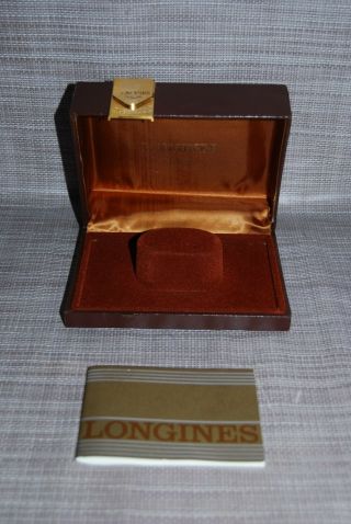 Longines Leather Vintage Watch Box - - Offers Welcome