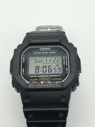 Casio 3229 Dw - 5600e G - Shock Illuminator Sports Chronograph Watch Black Band