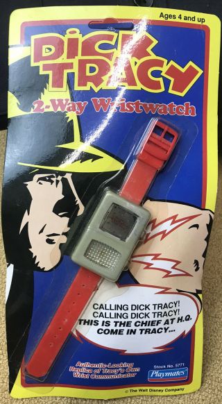 Playmates Dick Tracy 2 - Way Wristwatch Stock No.  5771