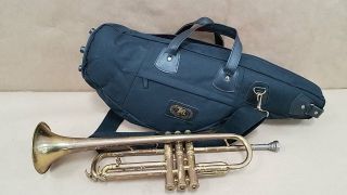 Vintage Pan American Trumpet In Case 183278