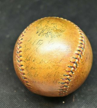 Antique Reach - Official American League Ball - Circa 1927 - Signed - Estate Find
