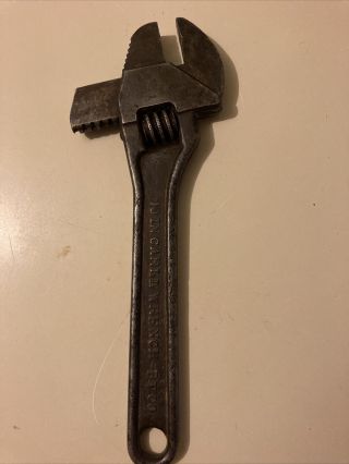 Collectable Vintage " 1913 " (10 ") Carll Reversable Adjustable Wrench