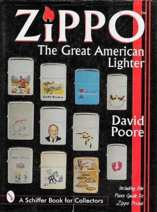 Zippo: The Great American Lighter – Hardback In Vg Jacket