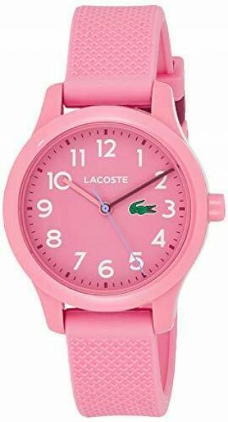 Lacoste Unisex - Kids Analogue Classic Quartz Watch With Silicone Strap 2030006