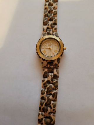 Wewood Ladies Watch With Animal Print Band And Battery