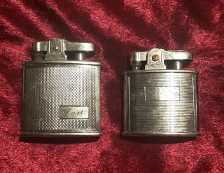 Vintage Ronson Lighters X 2.