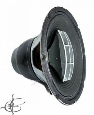 Vintage Jensen Coaxial 2 Way Loudspeaker 12 " 16 Ohm H 222 Speaker Woofer Tweeter