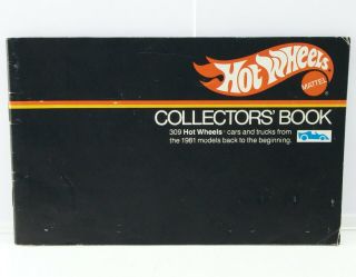 Vintage 1981 Collectors Book Hot Wheels Mattel Hong Kong