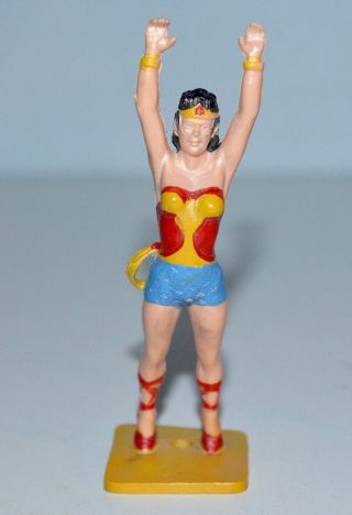 Vintage 1960s Ideal Jla Batman Playset Wonder Woman Plastic Hero Figure