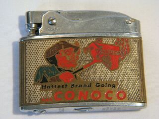 Vintage Rolex Automatic Deluxe Conoco Gas Oil Lighter