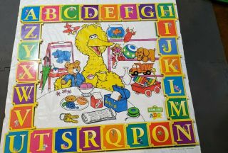 Sesame Street Vintage Words Are Fun Abc’s Books Set Of 26 Board Books And Mat