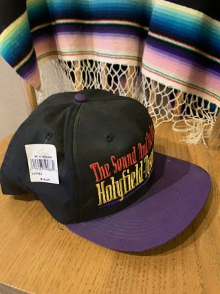 Vintage Holyfield - Tyson Ii Snapback Hat The Sound And The Fury Mgm 1997