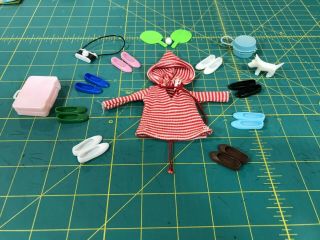 Vintage Barbie Skipper Clothes And Accessories 1960 