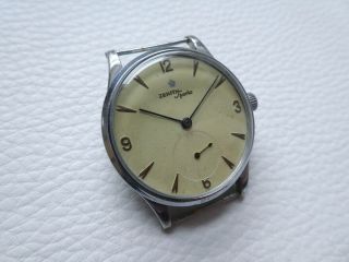 Elegant Rare Vintage ZENITH SPORTO Men ' s dress watch from 1941 ' s year PARTS 2