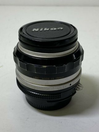 Vintage Nikon 50mm 1.  4 Lens Japan Made Nippon Kogaku 857071 Nikkor - S Auto