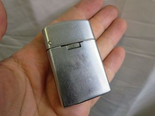 Vintage Sarome Butane Gas / Lighter Chrome Case / Made In Japan L2