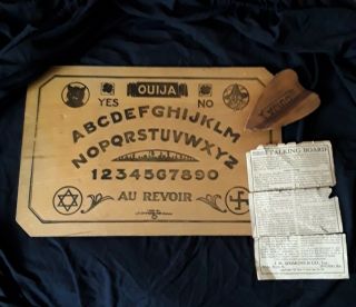 Antique Vintage J.  M.  Simmons Ouija Board Circa 1919