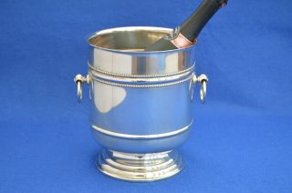 Large Christofle Champagne Bucket - Ice - Wine Cooler - Silver Plate - Barware