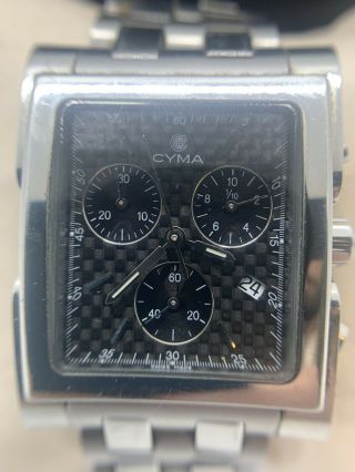 Cyma Grand Imperium Chronograph Men’s Swiss Watch 2
