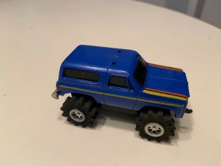Schaper Stomper Chevy Blazer Truck 4x4 Blue Vintage 1980s