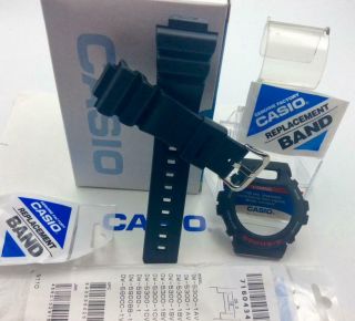 Casio Dw - 6900 G - Shock Black Band & Bezel Combo Dw - 6600 Dw - 6600c Dw - 6900db Dw6900