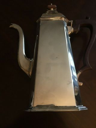 Tiffany :: Sterling Silver Coffee Pot :: 9 7/8 " High :: 21 3/4 Ounces