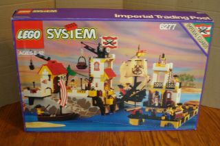 Vintage Lego Imperial Trading Post 6277 Complete w/ Instructions & Box 6
