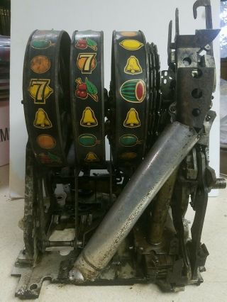 Antique Mills 10 Cent High Top Slot Machine Mechanism