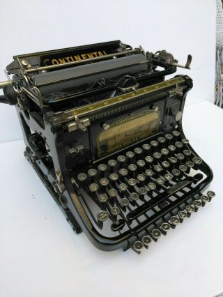 Early 1900s Antique Vintage Continental Typewriter German Made