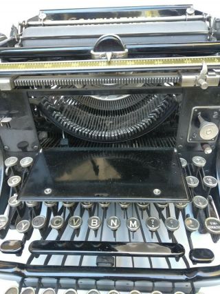 EARLY 1900s ANTIQUE VINTAGE CONTINENTAL TYPEWRITER GERMAN MADE 5