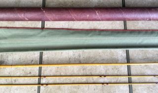 Vintage 1940’s South Bend 290 Bamboo Fly Rod With Rod Tube & Sleeve 4