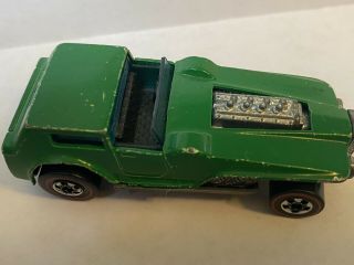 Vintage 1973 Mattel Hot Wheels Redline Hiway Robber Dark Green