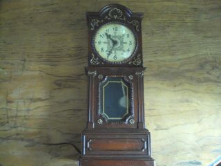 Vintage Electric Mantle Clock By Swing Mfg.  Company