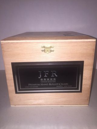 Casa Fernandez JFR TITAN MADURO Aganorsa Leaf Huge Wooden Cigar Box Humidor 2